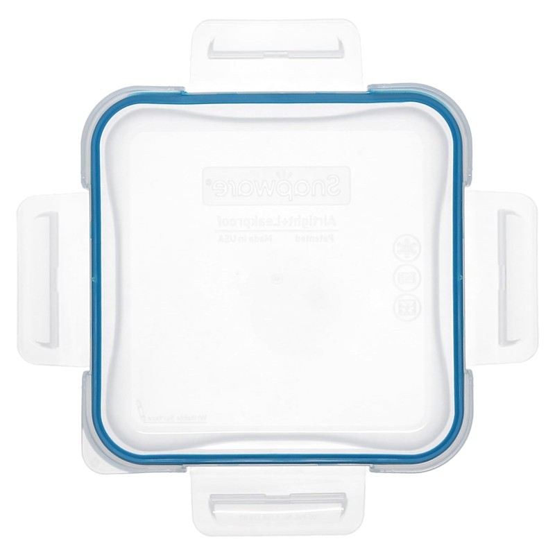 Snapware 8704-PC 4-Cup Total Solutions Lid w/Blue Spruce Gasket (4-Pack)