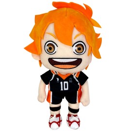 GE Animation Great Eastern 52940 Haikyuu!! Shoyo Hinata Stuffed Plush, 9", Multi-Colored