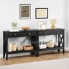 Lomojo Console Table,Sofa Table 13.8" D x 39.37" W x