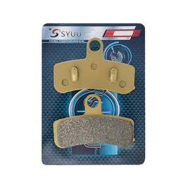 S SYUU Copper Fibre Motorcycle Brake Pads Front Rear Compatible with Harley Davidson FLS Softail Slim FXCW ROcker FXS Blackline FXSB Breakout FA457F FA458R