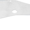Guitar Pickguard Metal Silver Pick Guard Easy to Assemble for