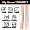 TORC Blush Glitter HTV Heat Transfer Vinyl 2 Rolls Iron