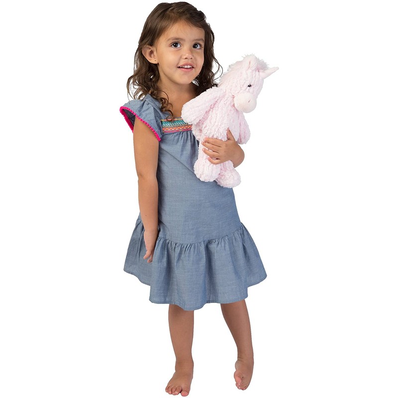 Manhattan Toy Adorables Petals Unicorn Stuffed Animal, 11"