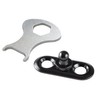 Tenax Black 1 Base Perforated Plate + 1 Tenax Key