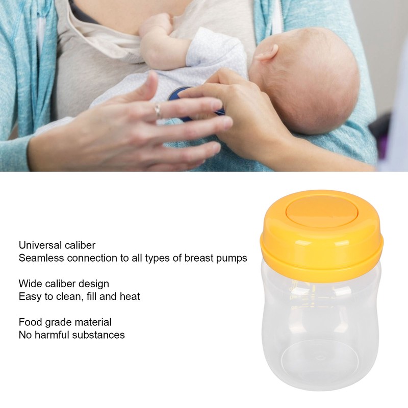 Baby Food Storage Jar Universal Wide Caliber Temperature Sensitive Baby