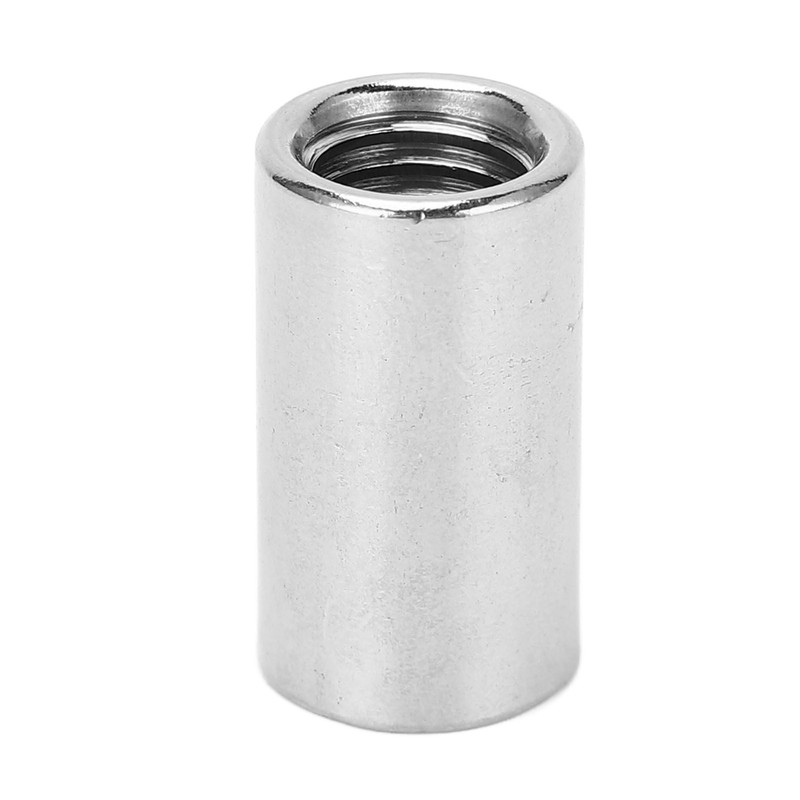 10Pcs Round Coupling Nut Stainless Steel Female Thread M10 Connector