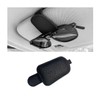 Couslcd Sunglass Holder for Car Visor, Magnetic Leather Car Glasses