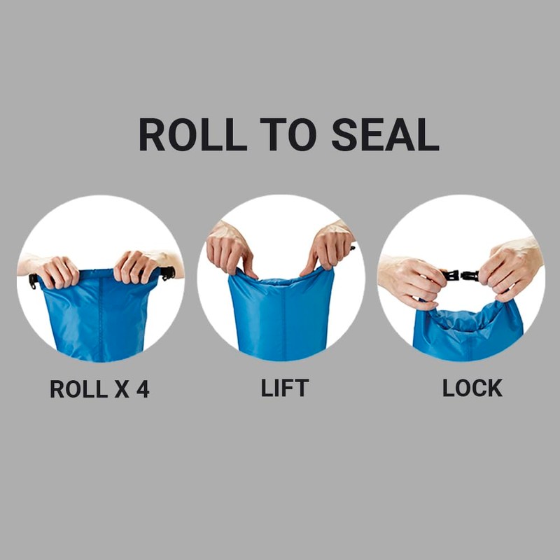 Go Travel Wet or Dry Bag with Roll Top Closure