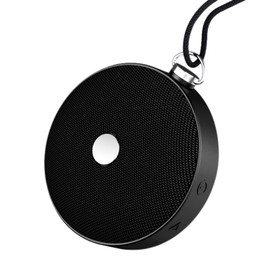 HOAIYO Bluetooth Speaker, IPX7 Waterproof Shower Speaker, Mic, Portable Speaker Bluetooth for Outdoor Home Travel Beach Gifts (Black)