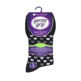 6 Pairs Gentle Grip Bamboo socks (RM32)