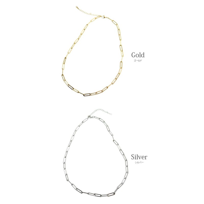 VingTAINE TC068 Necklace Chain, Stainless Steel, Surgical Stainless Steel, Hypoallergenic,