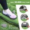 Hualonger Camping Sleeping Pad,5.5" Extra Thick Inflatable Sleeping Pads with