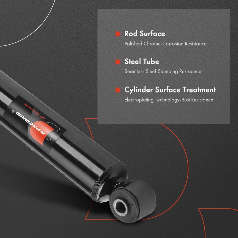 A-Premium Rear Shock Absorbers Compatible with Honda Odyssey 2018-2024, 2-PC