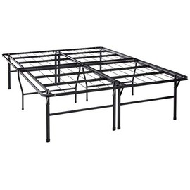 Best Price Mattress 18 Inch Metal Platform Beds w/Heavy Duty Steel Slat Mattress Foundation (No Box Spring Needed)
