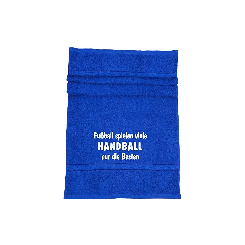 ShirtShop-Saar Football Play Many, Handball Only the Best; Bath Towel