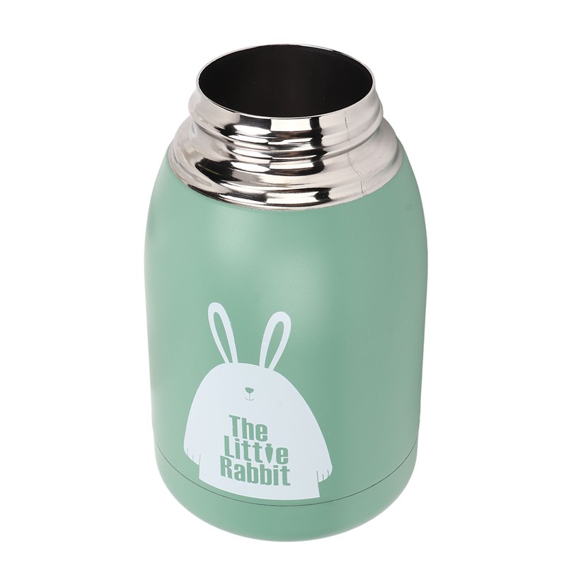 Children's Insulation Cup 12oz Double Wall Portable Rabbit Pattern Insulated