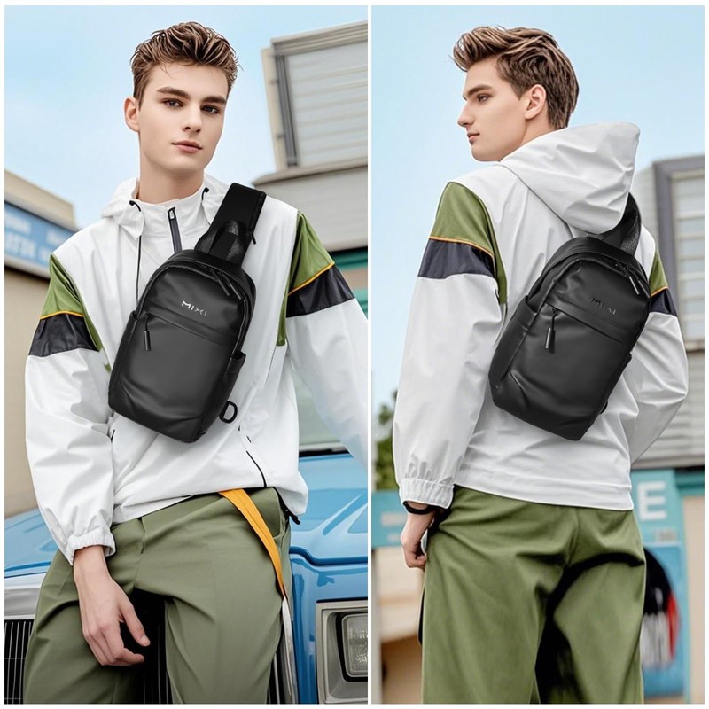 mixi EliteSeries Sling Bag Small Sling Backpack Crossbody Shoulder Chest
