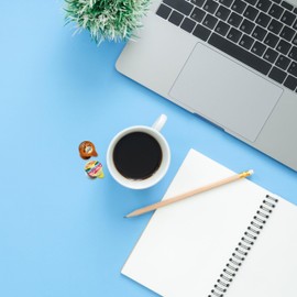 Coffee Creamer Singles Variety Pack - French Vanilla, Hazelnut, Caramel Macchiato, and Half and Half (48 Count)