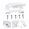 OSALADI Easy Install Window Sash Locks 2 Sets Zinc Alloy