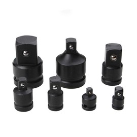 TopHomer 3/4" to 1", 1/2" to 3/4"Socket Head, Ratchet Socket Adapter Reducer Converter, Pneumatic Sleeve Adapter (3/4 to 1/2)