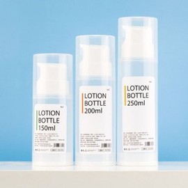 Large capacity empty cosmetic bottles, empty containers, skin lotion refill bottles, 200ml empty cosmetic bottles, vacuum bottles / 대용량 화장품 공병 빈 용기 스킨 로션 리필 용기 200ml 화장품공병 진공공병