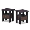 Furinno Andrey Set of 2 End Table / Side Table
