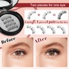 Higu clace Magnetic Eyelashes, Magnetic Eyelashes Without Eyeliner, Magnetic Eyelashes