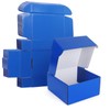 PHAREGE 8x8x4 inch Gift Shipping Boxes Bulk 25 Pack Blue,