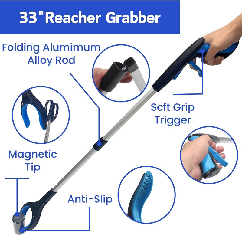 7 PC Hip Kit,Hip Kit for Seniors Total Hip Replacement