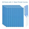 Flexi Rods 36 플렉시 로드 헤어 롤러 길고 짧은 트위스트를