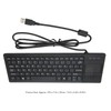 K 800 Keyboard with Touchpad Wired Ultra Thin Mini Compact