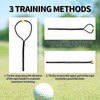 Gosknor Golf Rope Swing Trainer, Professional Portable Golf Rope Swing