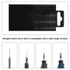 QBXMY7 70 Pcs HSS Mini Twist Drill Bit Set,Metric Drill