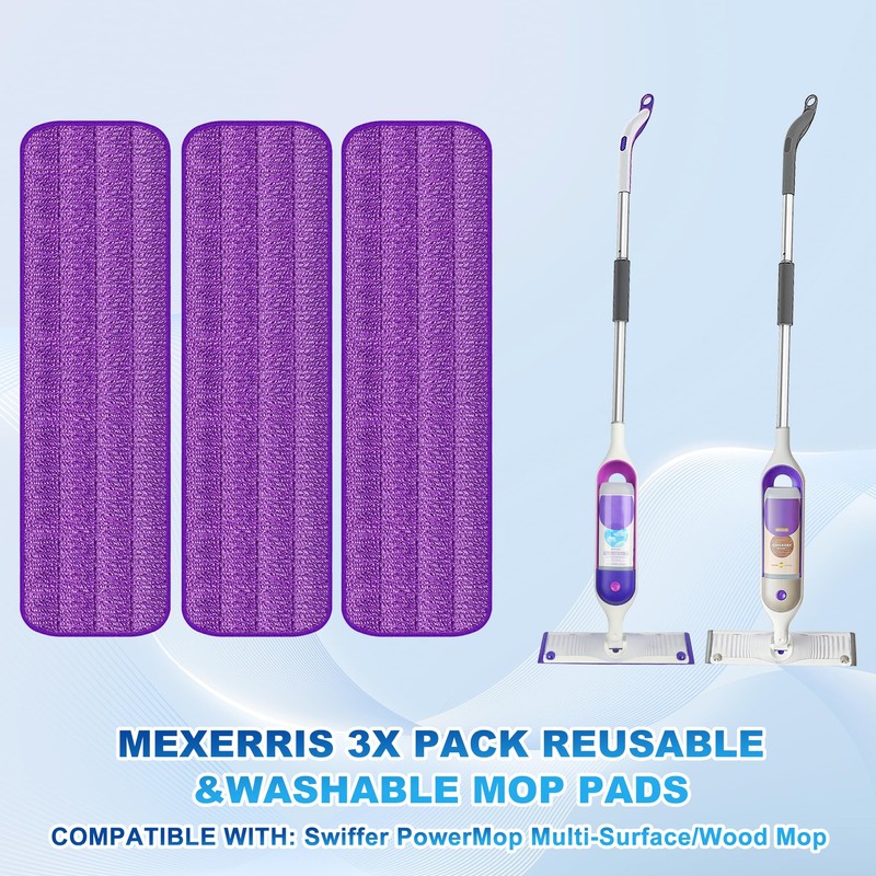 Spray Mops for Hardwood Floor Cleaning - MEXERRIS Microfiber Wood