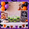 25 Pcs Halloween a Baby Is Brewing Baby Shower Cups
