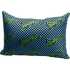 COVERBAGBCN - Relaxing Anti-Stress Square Pillow | Neck and Lumbar Relief | Comfortable Balls Filling | Soft Lycra Fabric | Machine Washable | 36 x 24 cm (Vespa)