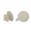 2pcs Taper Candle Holders Simple Antique Finish Iron Candle Holder