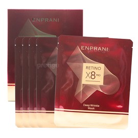 Enprani RetinoateX8 Pro Deep Wrinkle Mask 5 sheets / 엔프라니 레티노에이트X8 프로 딥 링클 마스크 5매