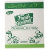 Fresh Gourmet Premium Croutons | Seasoned | 10-Pound Bulk Box