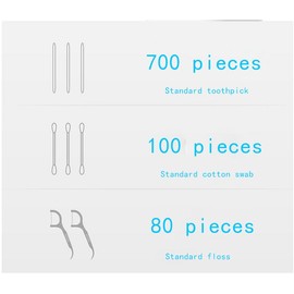 So Nice Automatic Pop-Up Toothpick Dispenser with 700 Bamboo Toothpicks – Large Capacity, One-Touch Dispensing, Anti-Slip Base for Home, Restaurant, Office