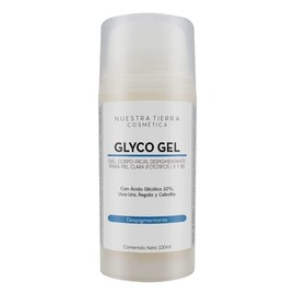 Gel Despigmentante de Ácido Glicólico para Piel Clara. Orgánico. -100ml