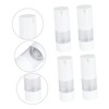 Healvian 6Pcs Travel Pump Bottles Refillable Cosmetic Dispenser for Lotion