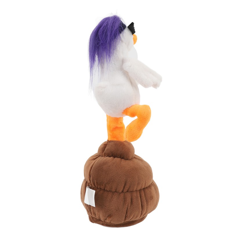 Baby Electric Plush Doll Goose Shape Interactive Talking Singing Dancing