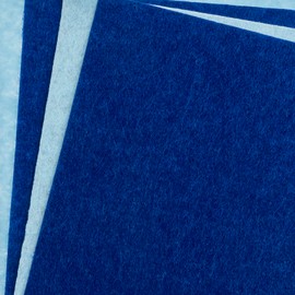 John Bead GoodFelt Beading Foundation 1.5mm 5x8in 4pcs Blue and Light