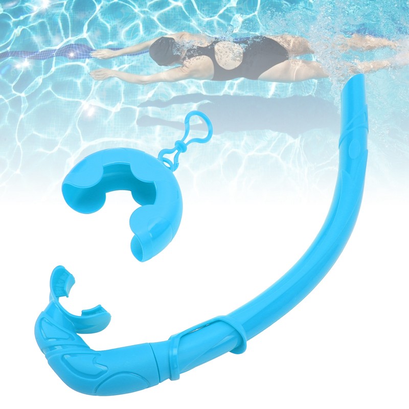 Dry Snorkel Full Silicone Soft Portable with Storage Box Snorkel