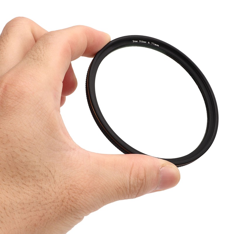 Star Filter 6 Line High Definition Coating Adjustable Cross Screen