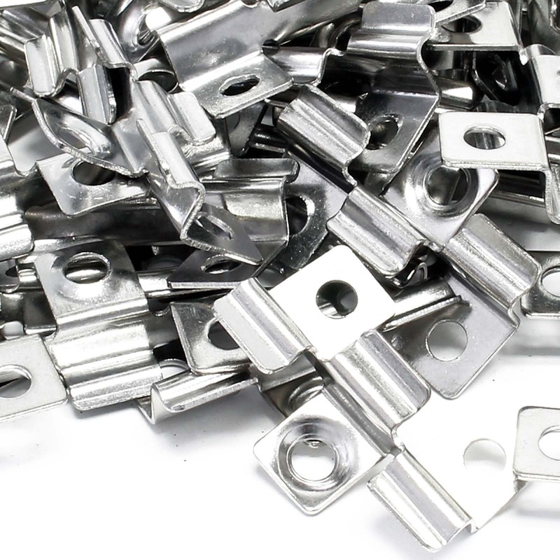 XPOtool Set of 50 Stainless Steel Clips 7 mm, 60