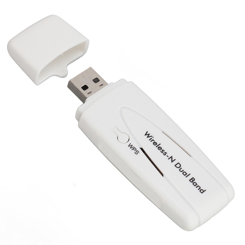 Dual Band Wireless N Adaptor Professional High Speed 300Mbps 2.4G