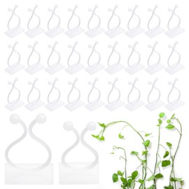 Yoosso Pack of 120 Plant Clips, 2 Sizes, Plant Clips, Wall Plants, Wall Brackets, Plant Clips for Climbing Plants, Trellis Cable Organiser
