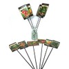 Garden Markers Vegetables 14.5 Inches Set of 10